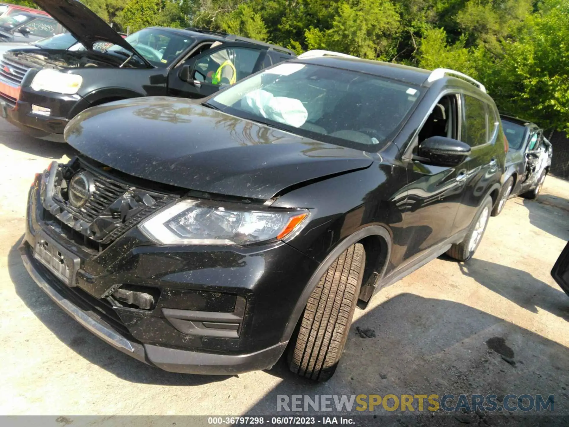 2 fotografías del automóvil dañado JN8AT2MT4LW033388 NISSAN ROGUE 2020