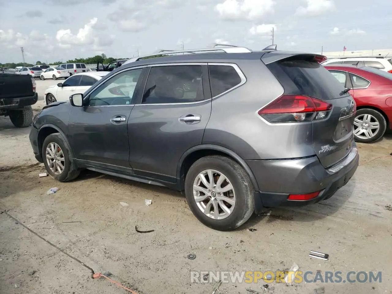 2 fotografías del automóvil dañado JN8AT2MT4LW037909 NISSAN ROGUE 2020
