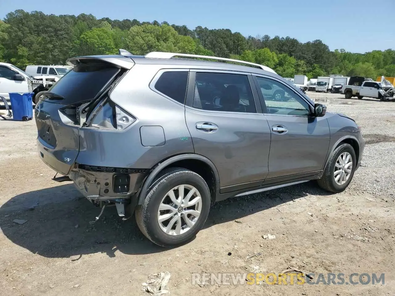 3 fotografías del automóvil dañado JN8AT2MT5LW018575 NISSAN ROGUE 2020