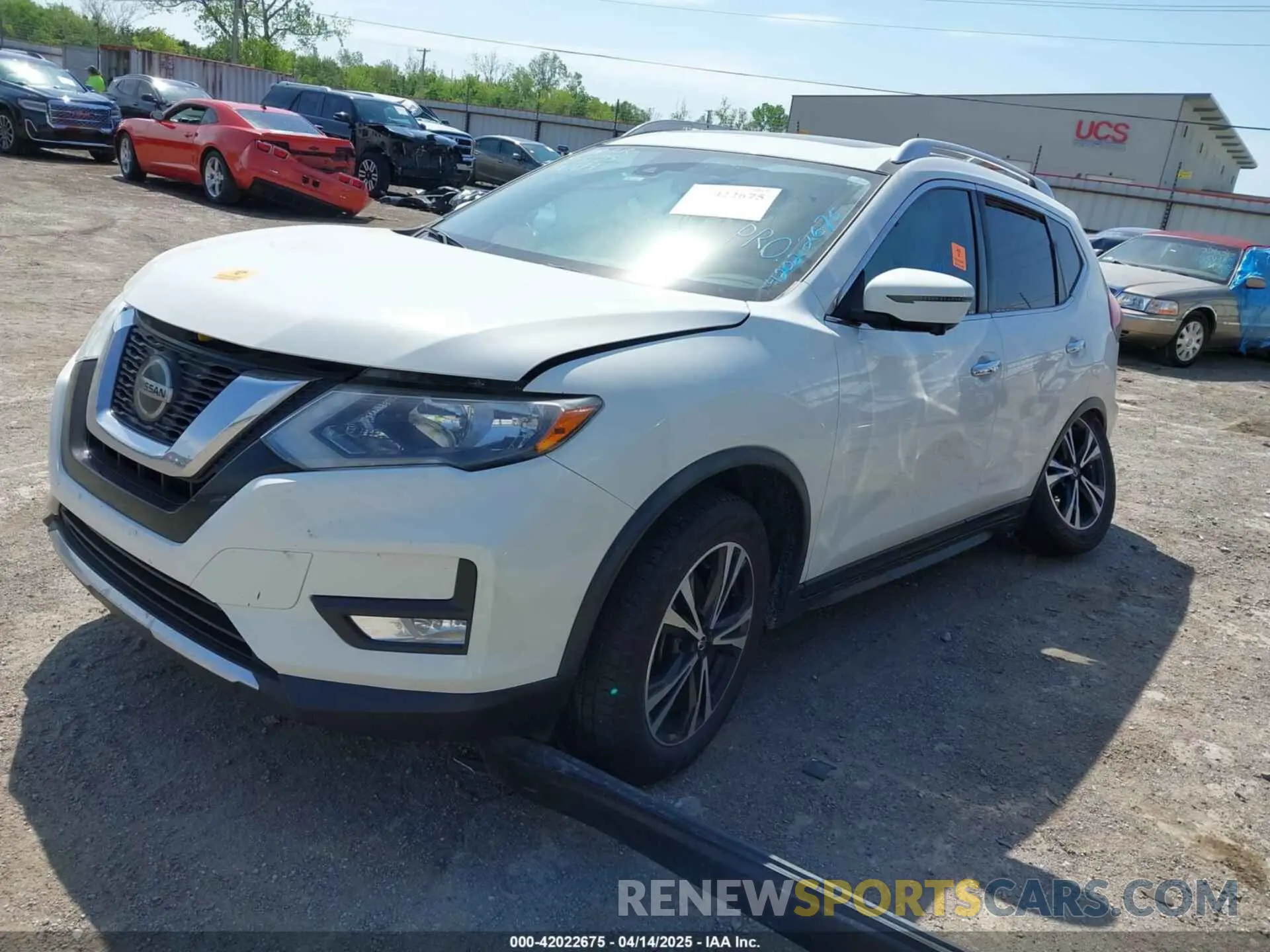 2 fotografías del automóvil dañado JN8AT2MT6LW002692 NISSAN ROGUE 2020