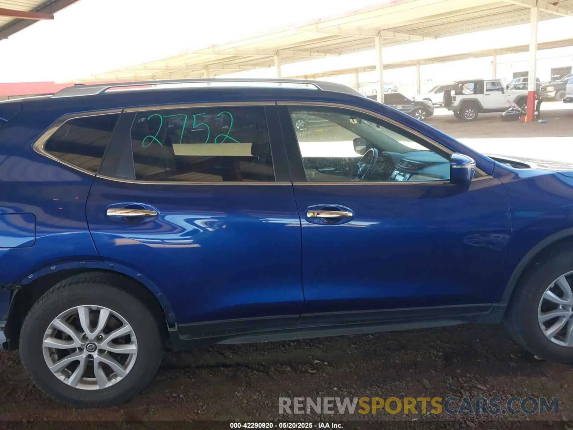14 fotografías del automóvil dañado JN8AT2MT6LW004541 NISSAN ROGUE 2020