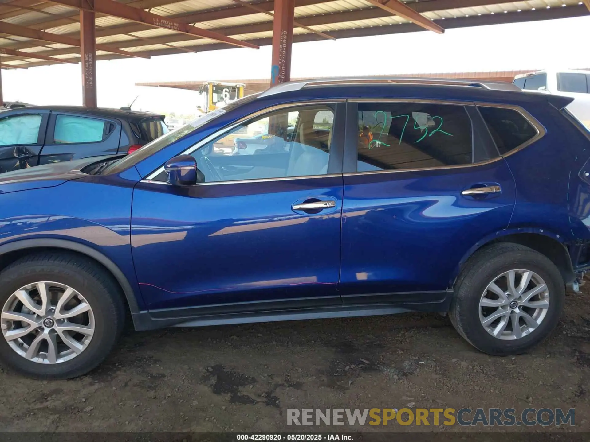 15 fotografías del automóvil dañado JN8AT2MT6LW004541 NISSAN ROGUE 2020