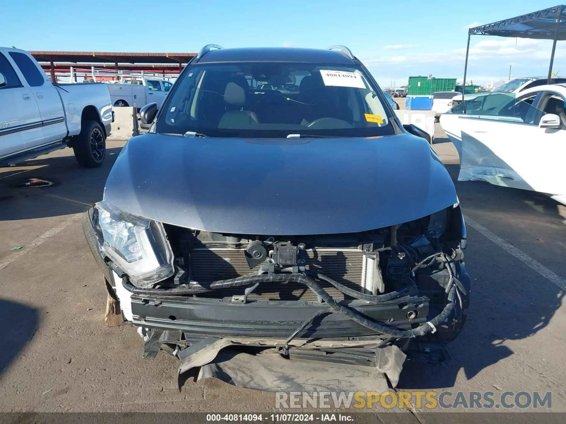 12 fotografías del automóvil dañado JN8AT2MT6LW012204 NISSAN ROGUE 2020
