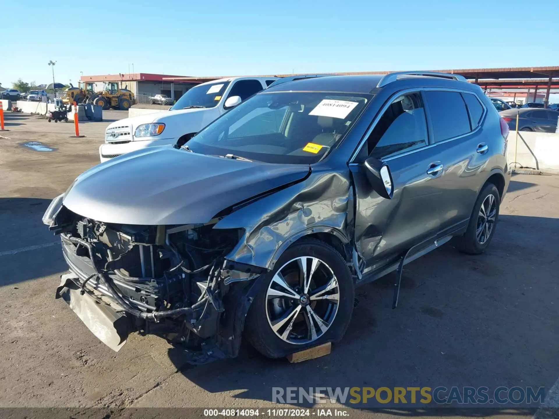 2 fotografías del automóvil dañado JN8AT2MT6LW012204 NISSAN ROGUE 2020