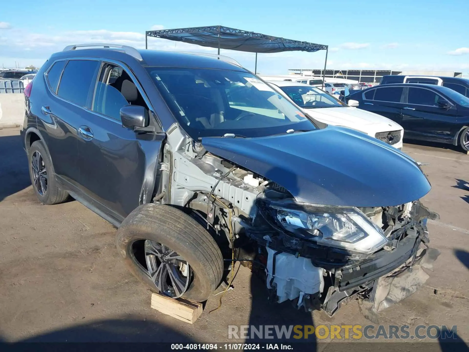 6 fotografías del automóvil dañado JN8AT2MT6LW012204 NISSAN ROGUE 2020