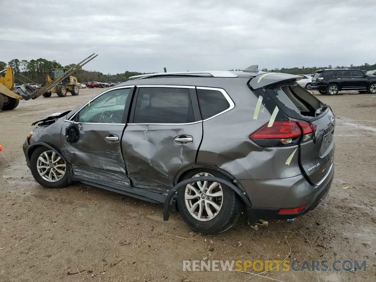 2 fotografías del automóvil dañado JN8AT2MT7LW010865 NISSAN ROGUE 2020