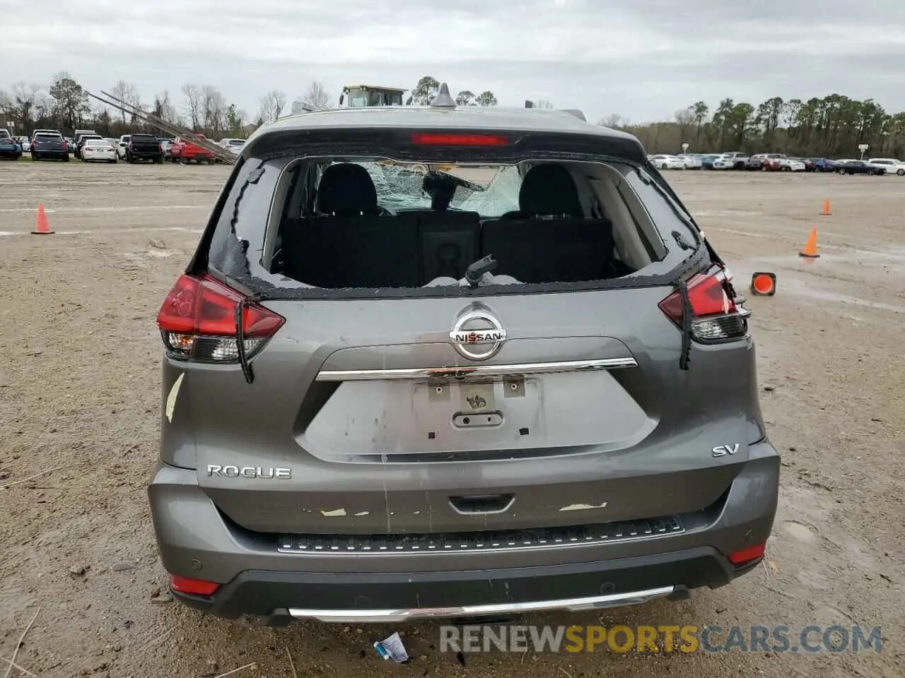 6 fotografías del automóvil dañado JN8AT2MT7LW010865 NISSAN ROGUE 2020