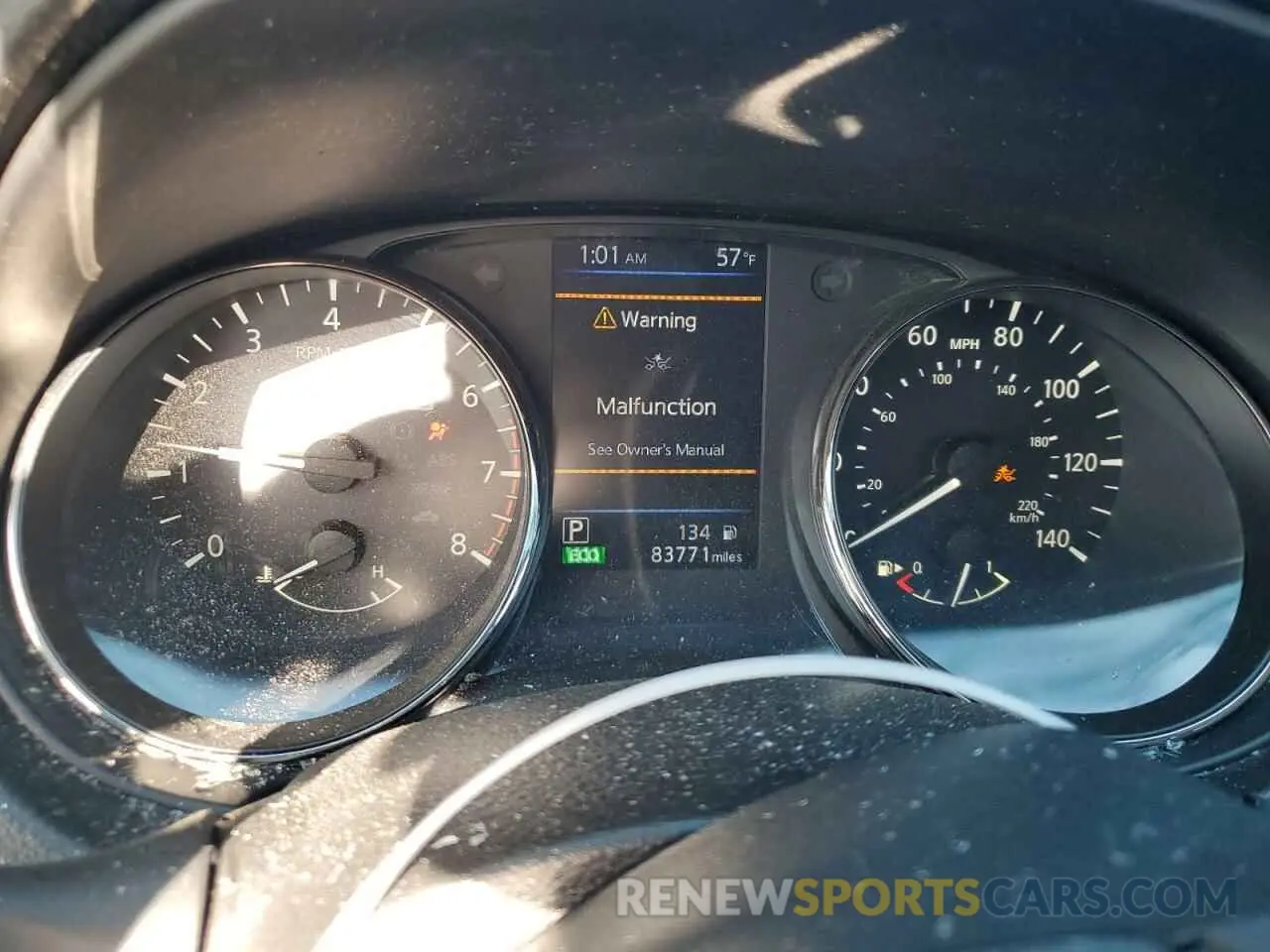 9 fotografías del automóvil dañado JN8AT2MT7LW010865 NISSAN ROGUE 2020