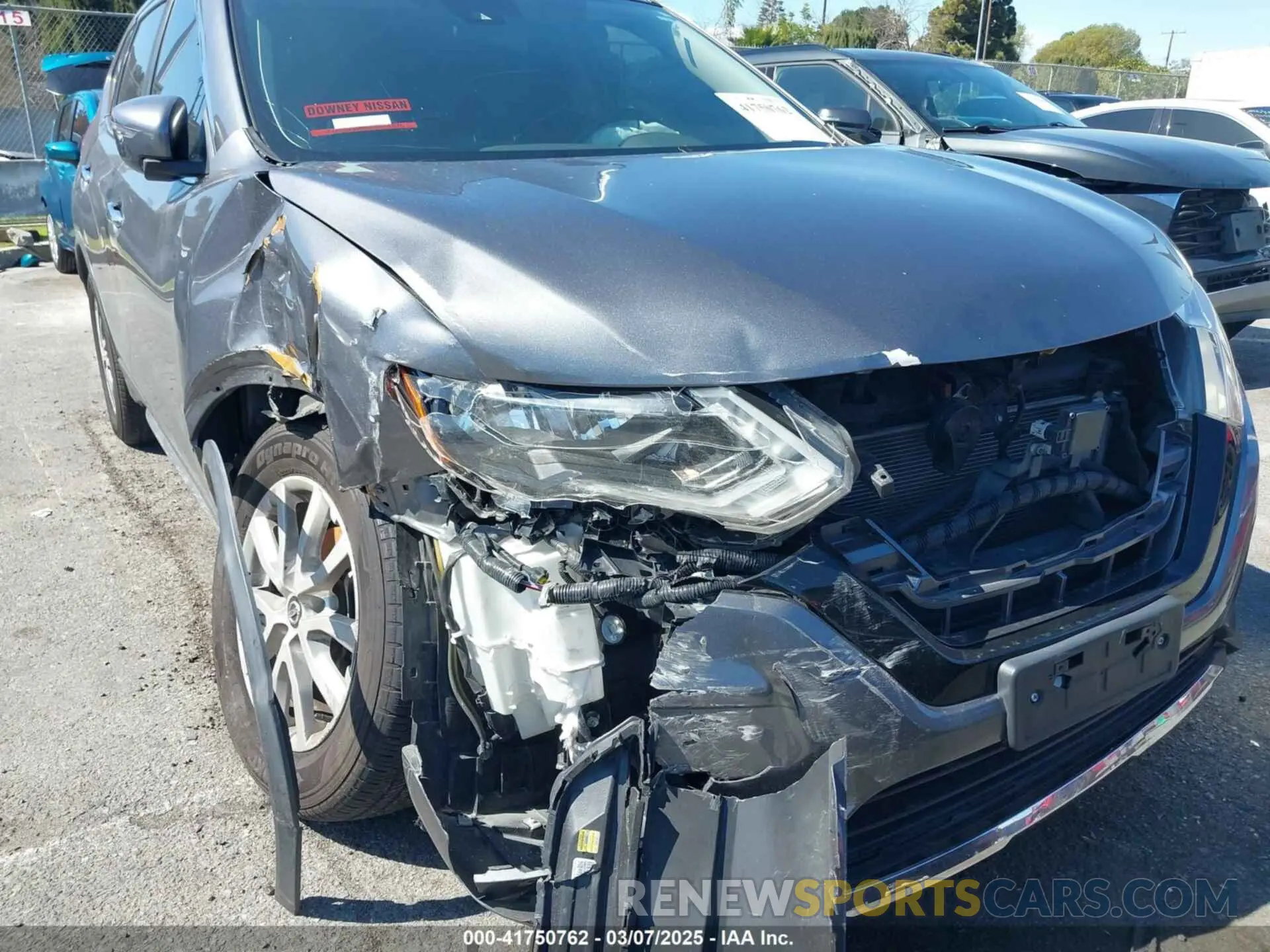 6 fotografías del automóvil dañado JN8AT2MT9LW006753 NISSAN ROGUE 2020