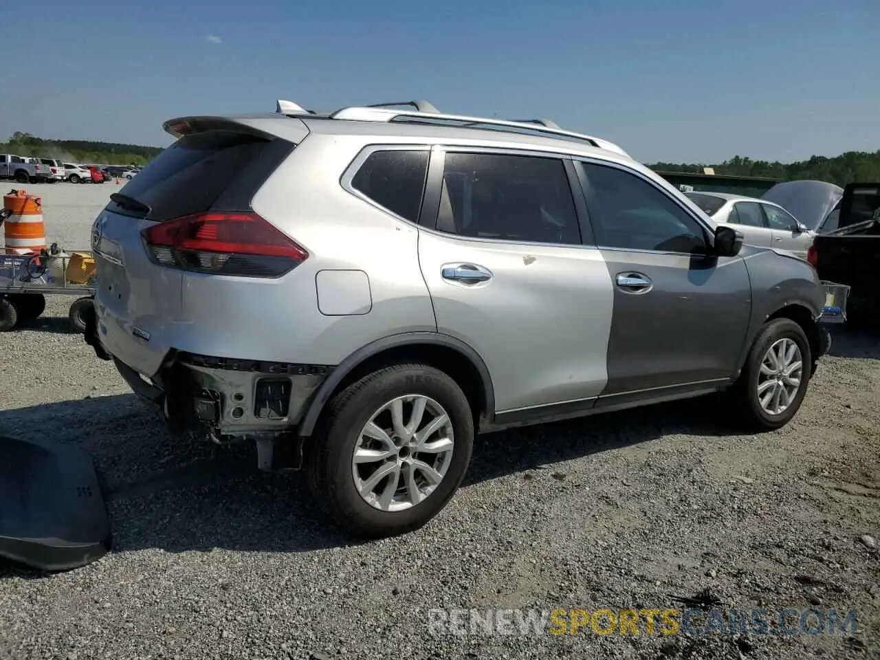 3 fotografías del automóvil dañado JN8AT2MT9LW007076 NISSAN ROGUE 2020