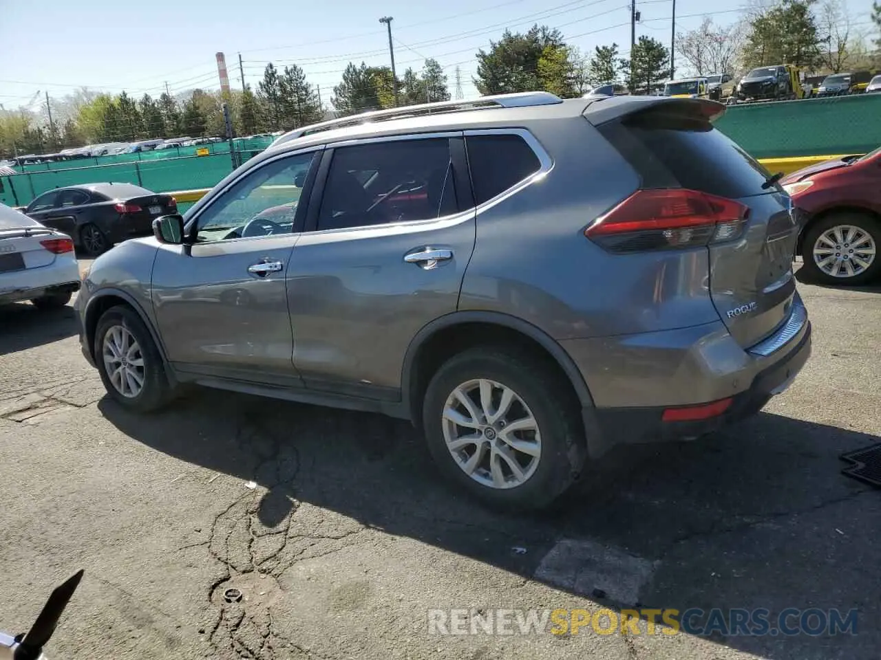 2 fotografías del automóvil dañado JN8AT2MT9LW013203 NISSAN ROGUE 2020
