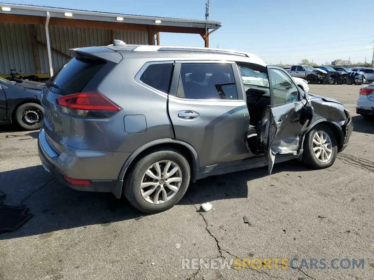 3 fotografías del automóvil dañado JN8AT2MT9LW013203 NISSAN ROGUE 2020