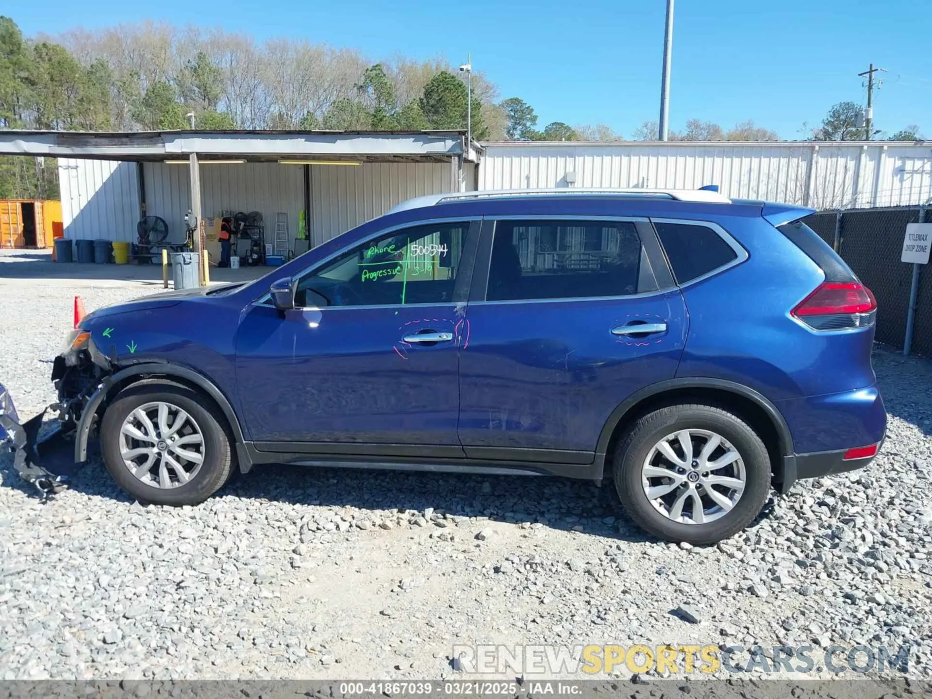 14 fotografías del automóvil dañado JN8AT2MT9LW017137 NISSAN ROGUE 2020