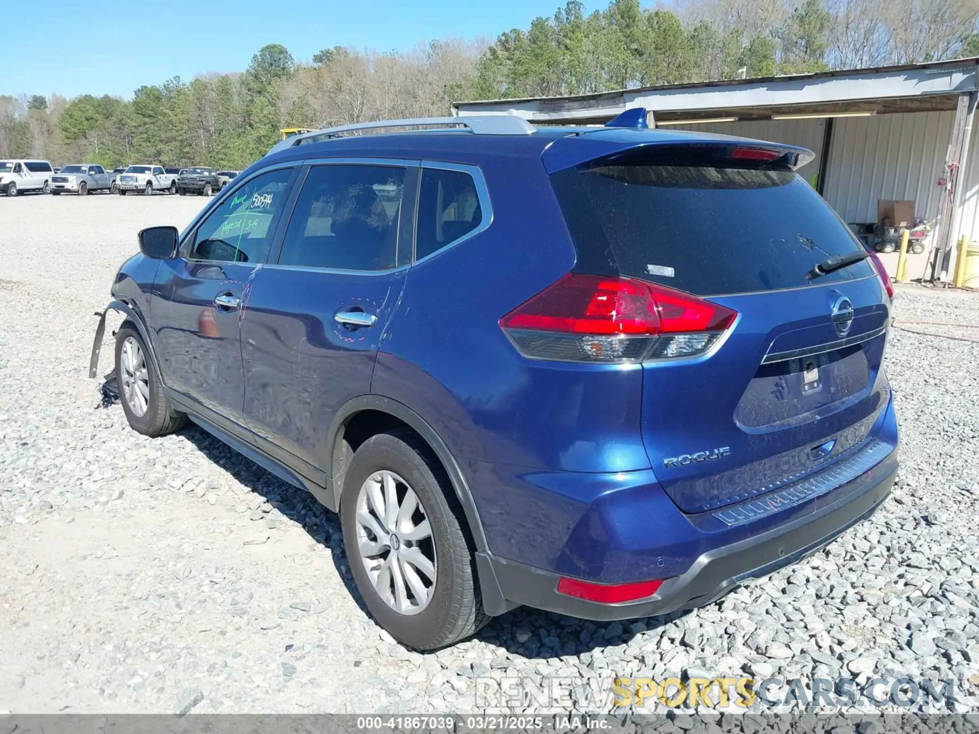 3 fotografías del automóvil dañado JN8AT2MT9LW017137 NISSAN ROGUE 2020
