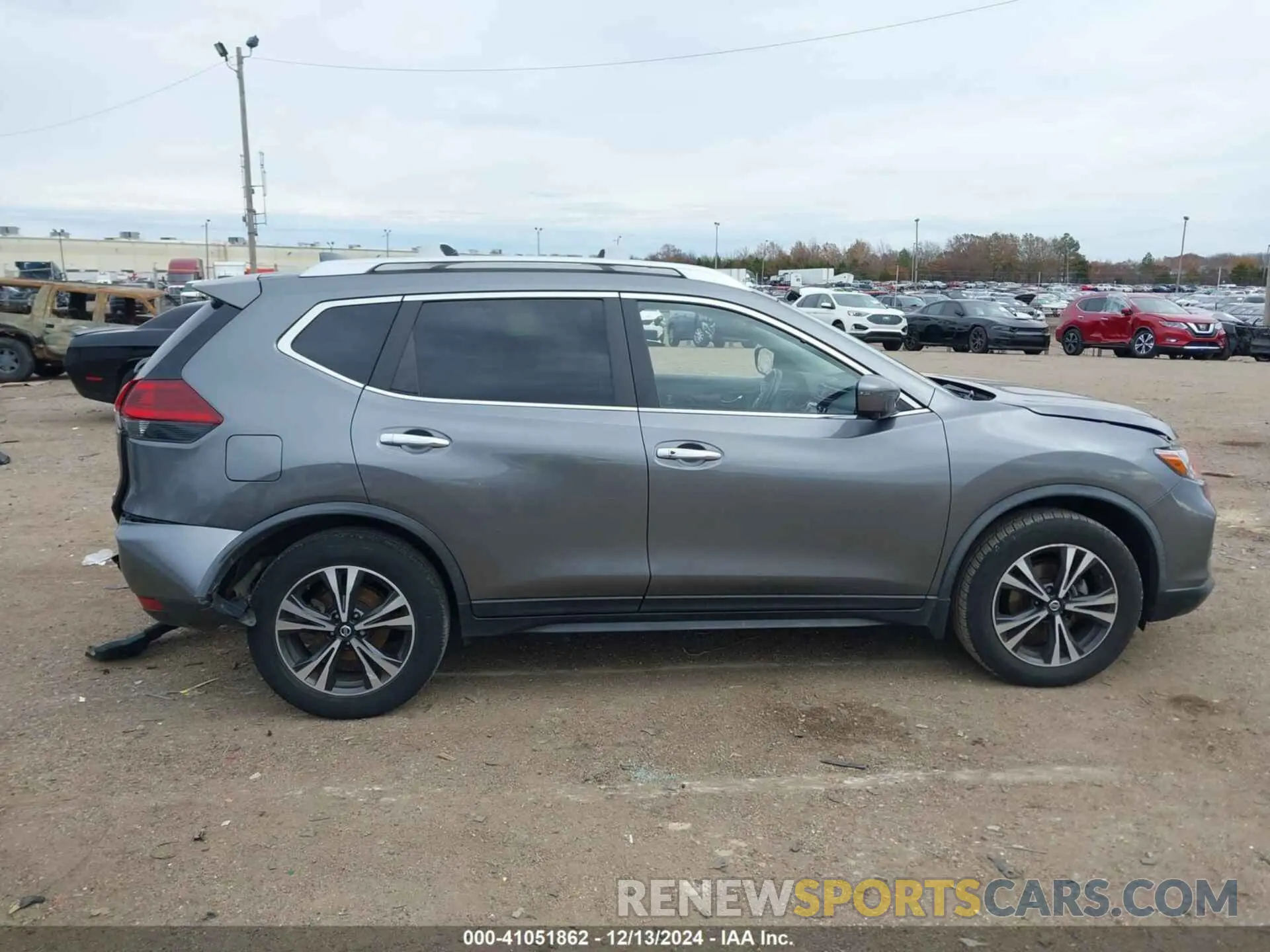 13 fotografías del automóvil dañado JN8AT2MT9LW030339 NISSAN ROGUE 2020