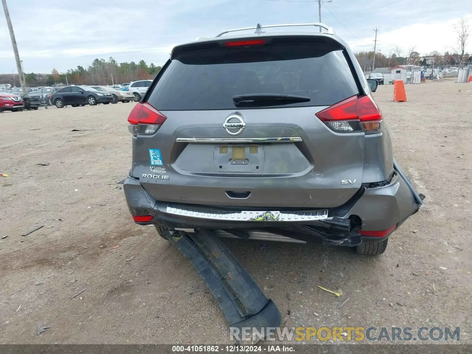 6 fotografías del automóvil dañado JN8AT2MT9LW030339 NISSAN ROGUE 2020