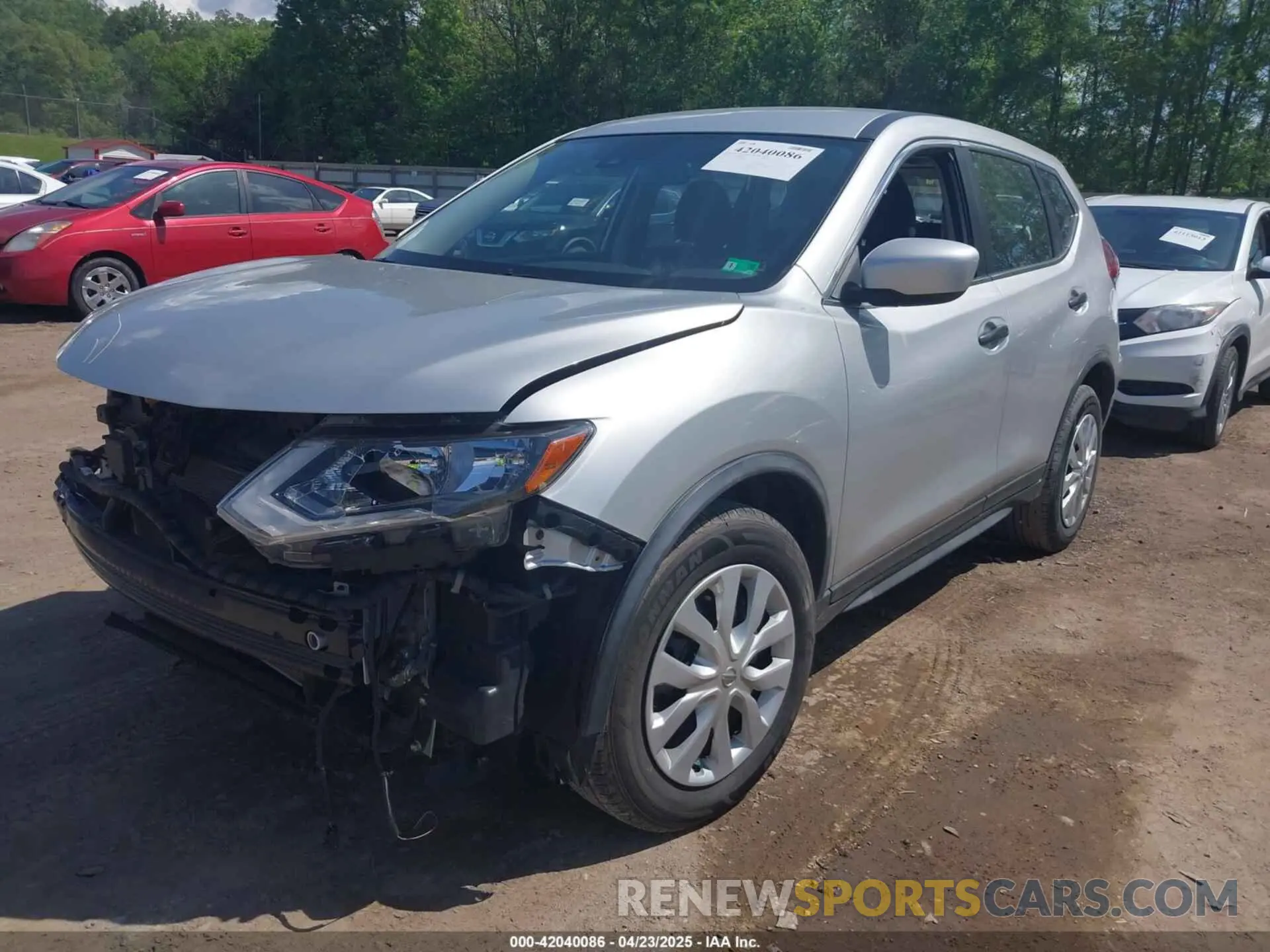 2 fotografías del automóvil dañado JN8AT2MT9LW040448 NISSAN ROGUE 2020