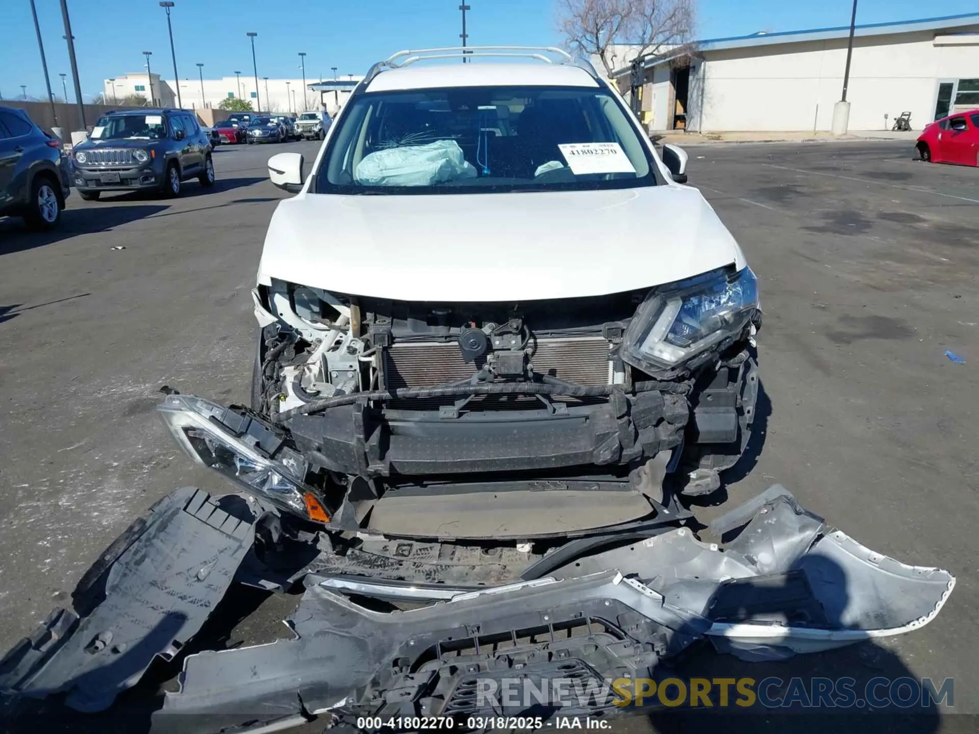 13 fotografías del automóvil dañado JN8AT2MTXLW002808 NISSAN ROGUE 2020