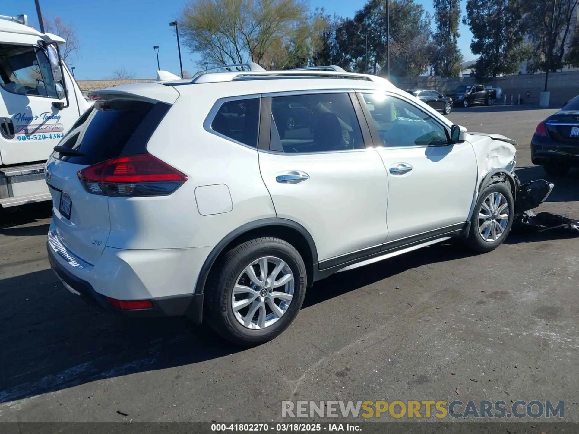 4 fotografías del automóvil dañado JN8AT2MTXLW002808 NISSAN ROGUE 2020