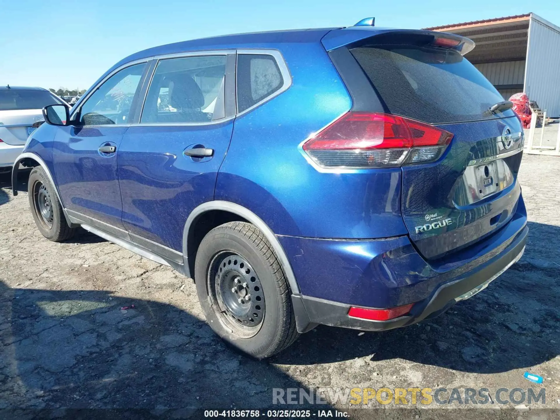 3 fotografías del automóvil dañado JN8AT2MTXLW006616 NISSAN ROGUE 2020