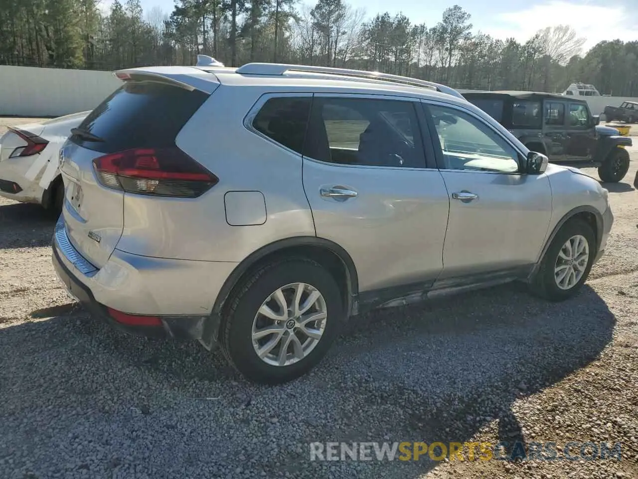 3 fotografías del automóvil dañado JN8AT2MTXLW037199 NISSAN ROGUE 2020