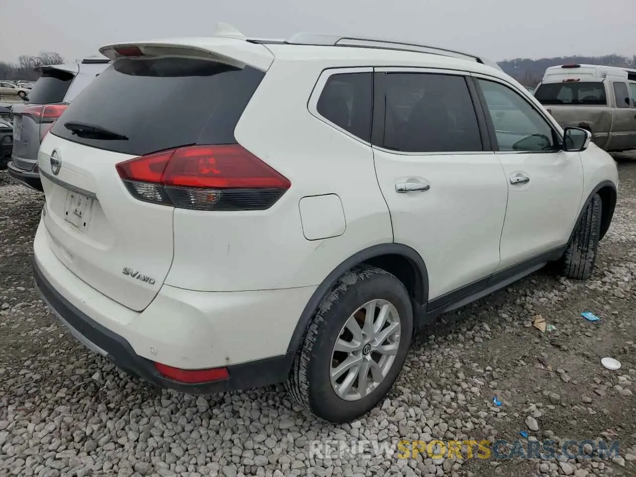 3 fotografías del automóvil dañado JN8AT2MV0LW101140 NISSAN ROGUE 2020