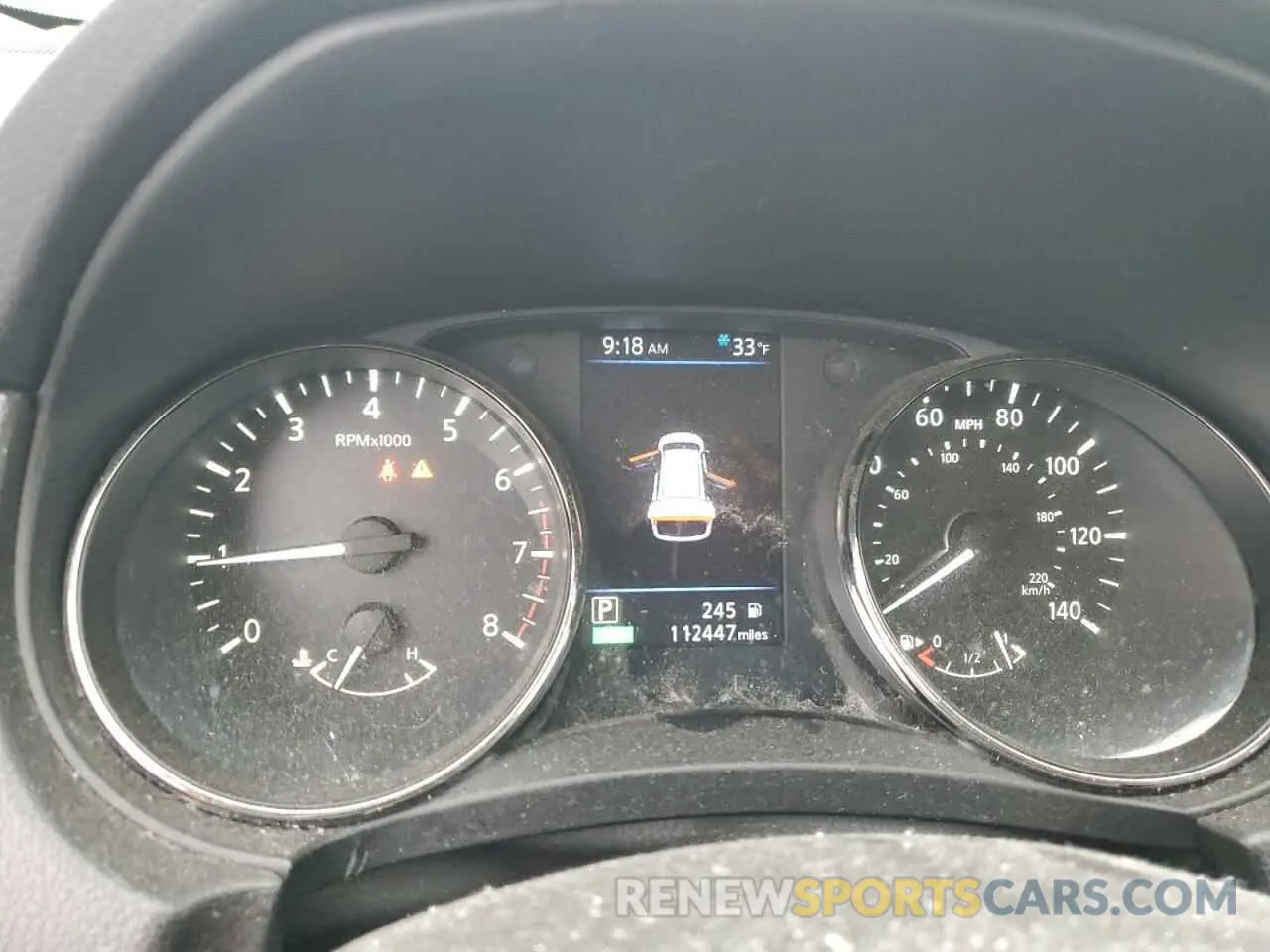 9 fotografías del automóvil dañado JN8AT2MV0LW101140 NISSAN ROGUE 2020