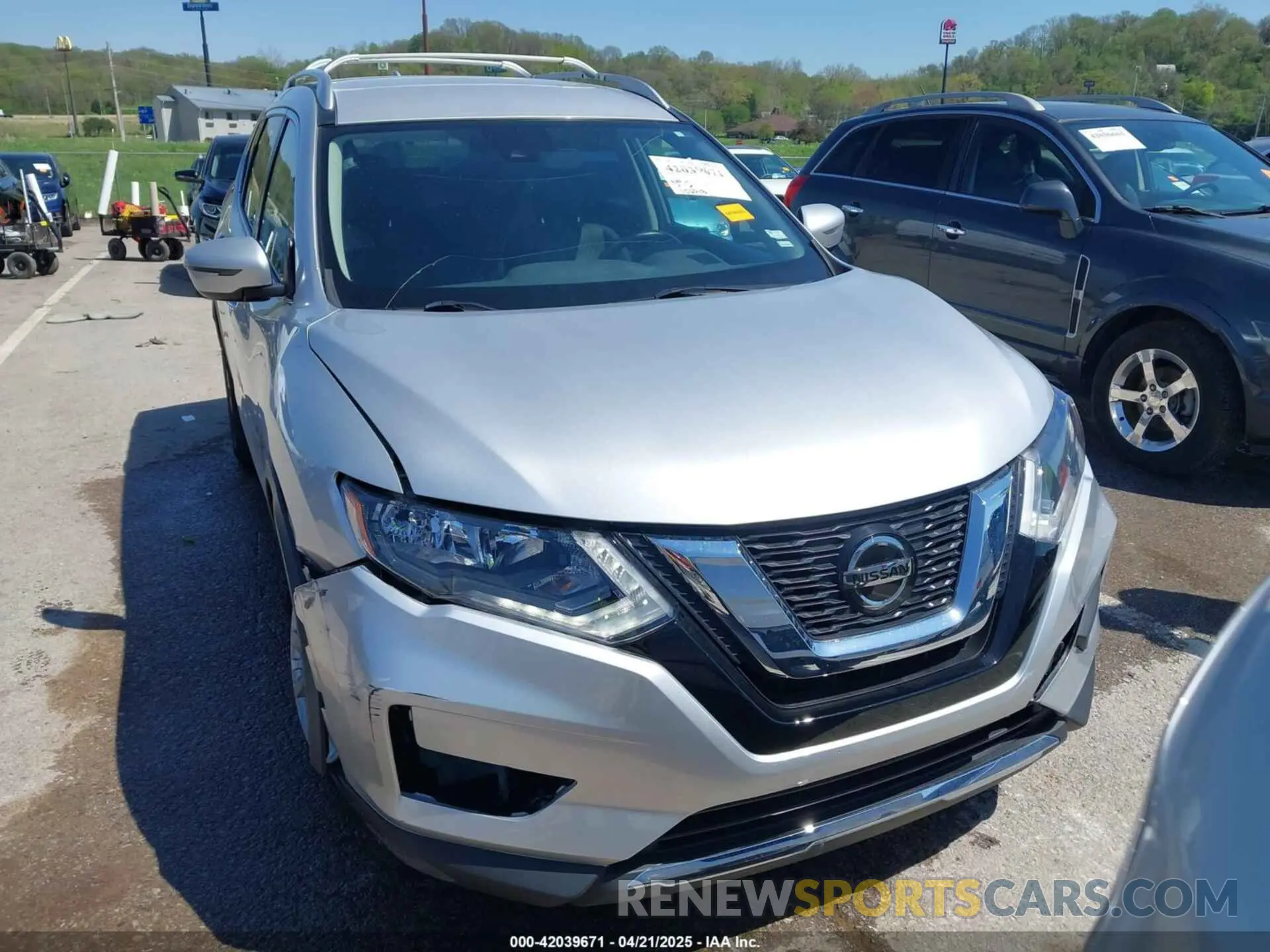 12 fotografías del automóvil dañado JN8AT2MV1LW100904 NISSAN ROGUE 2020