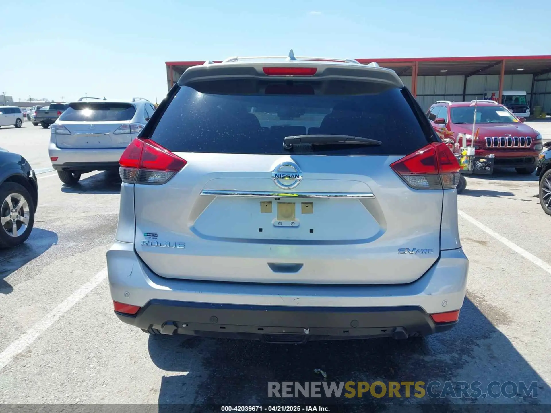 16 fotografías del automóvil dañado JN8AT2MV1LW100904 NISSAN ROGUE 2020
