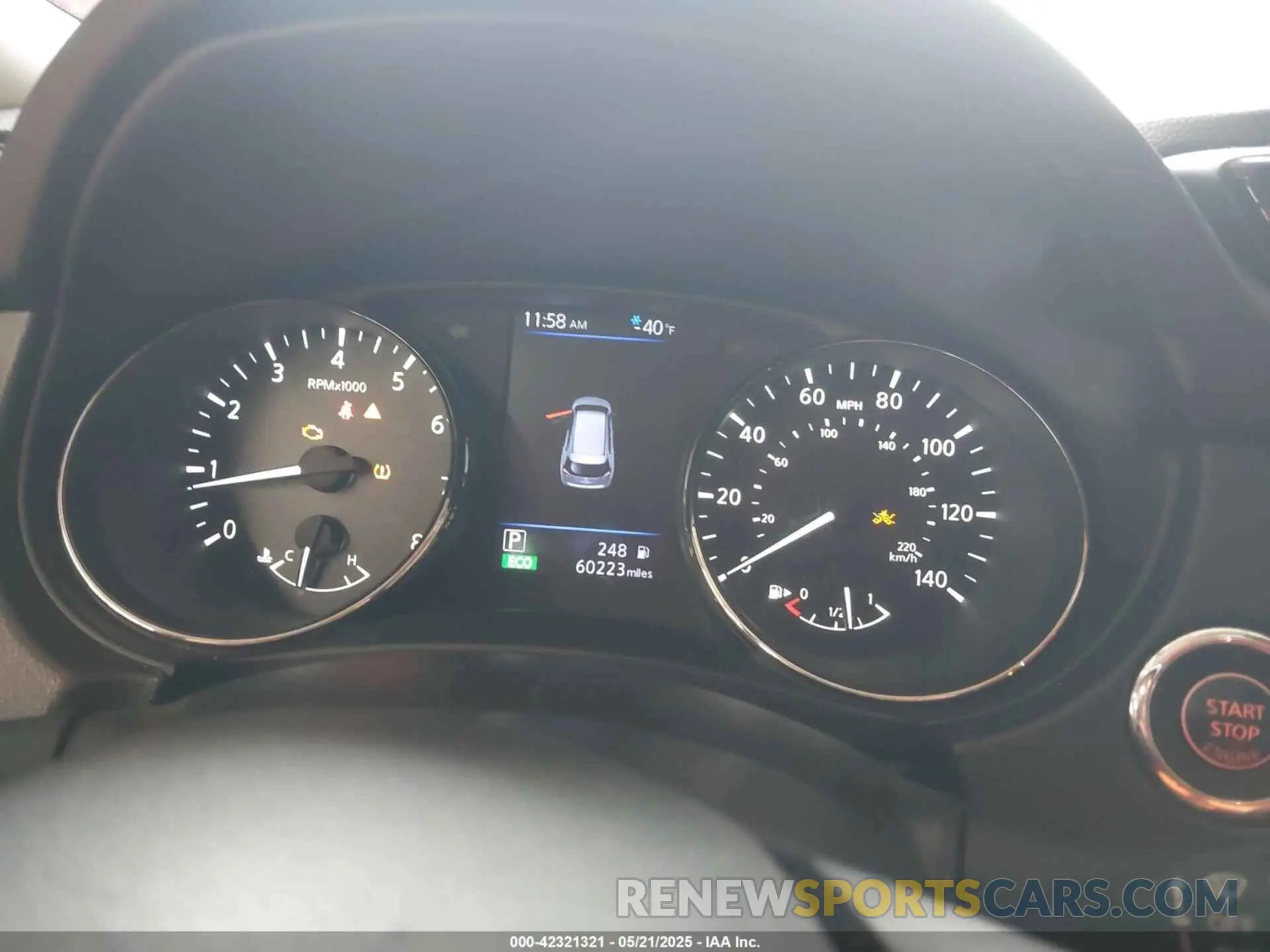 7 fotografías del automóvil dañado JN8AT2MV1LW112583 NISSAN ROGUE 2020