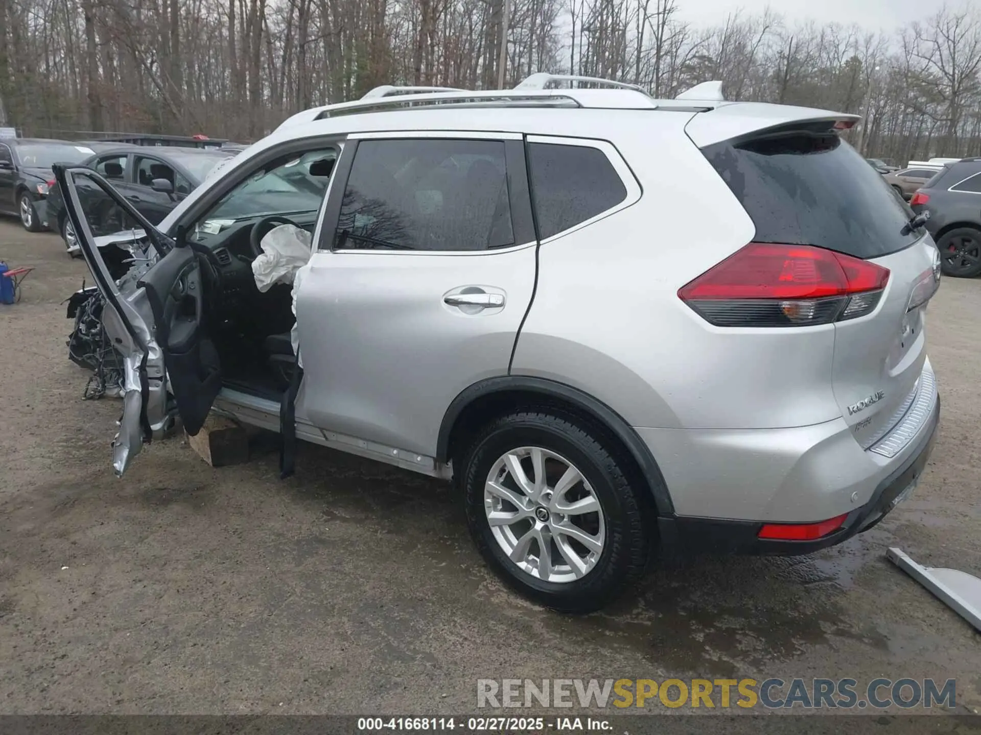 3 fotografías del automóvil dañado JN8AT2MV1LW118836 NISSAN ROGUE 2020