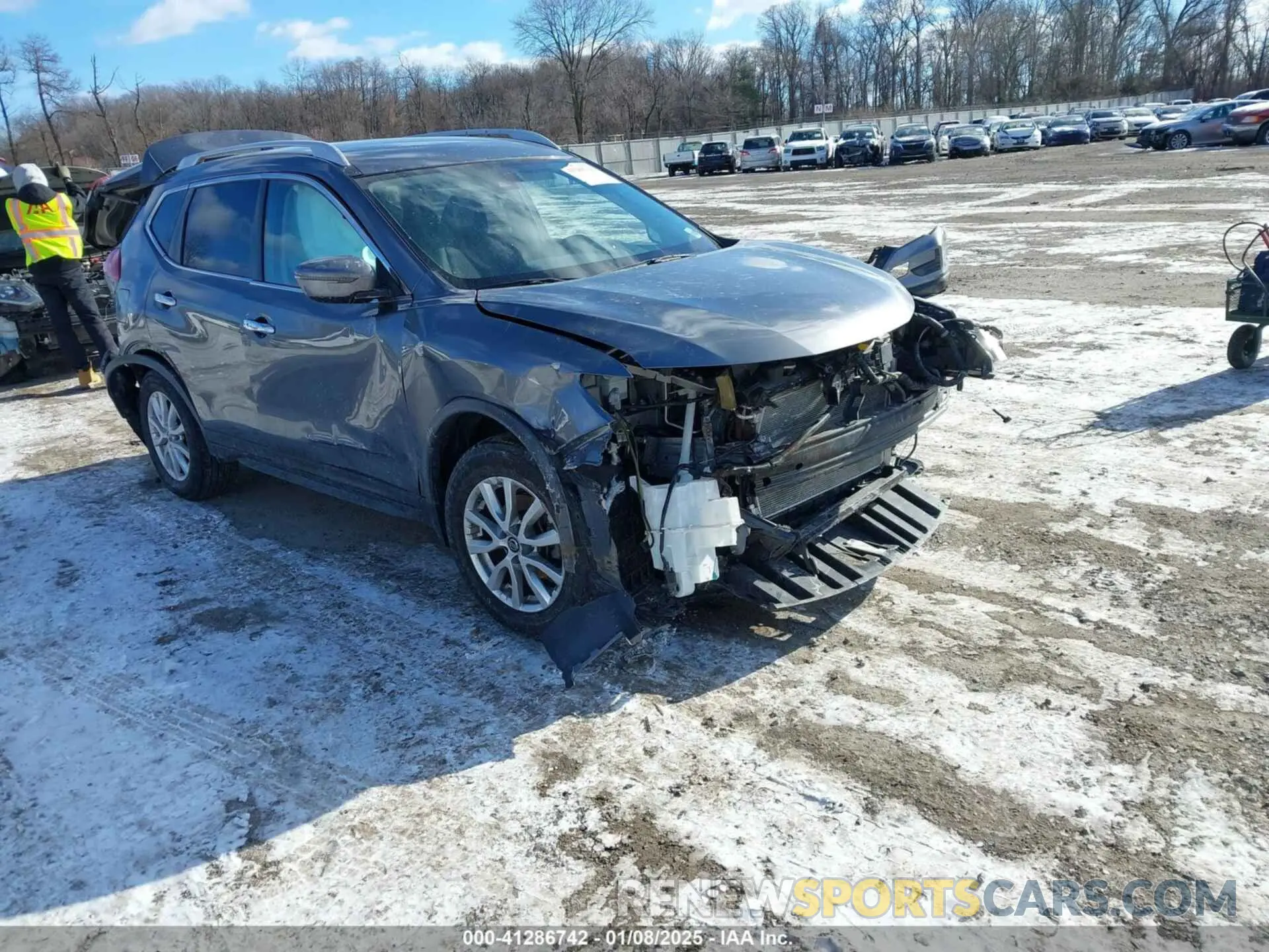 1 fotografías del automóvil dañado JN8AT2MV2LW120837 NISSAN ROGUE 2020