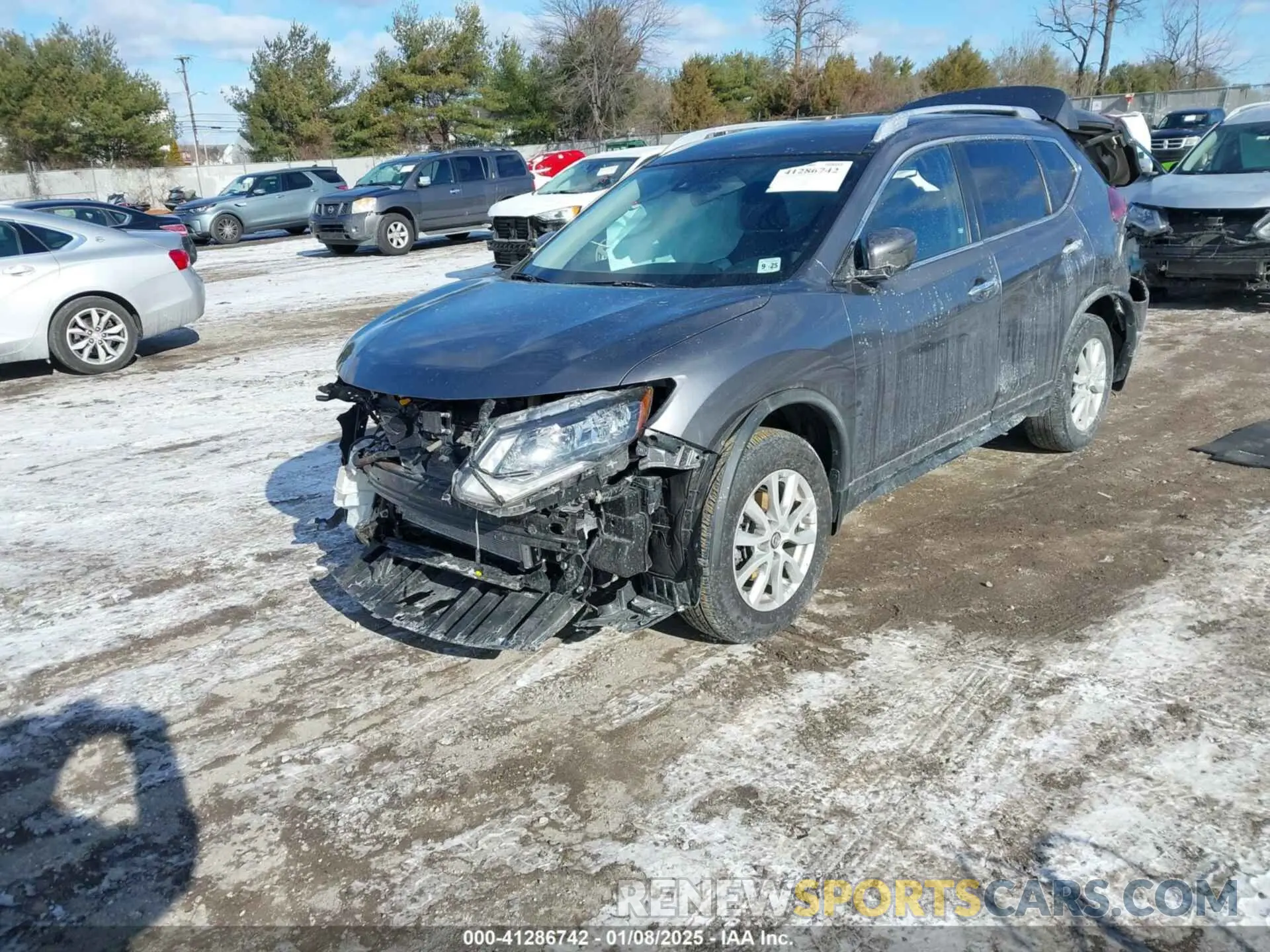 2 fotografías del automóvil dañado JN8AT2MV2LW120837 NISSAN ROGUE 2020