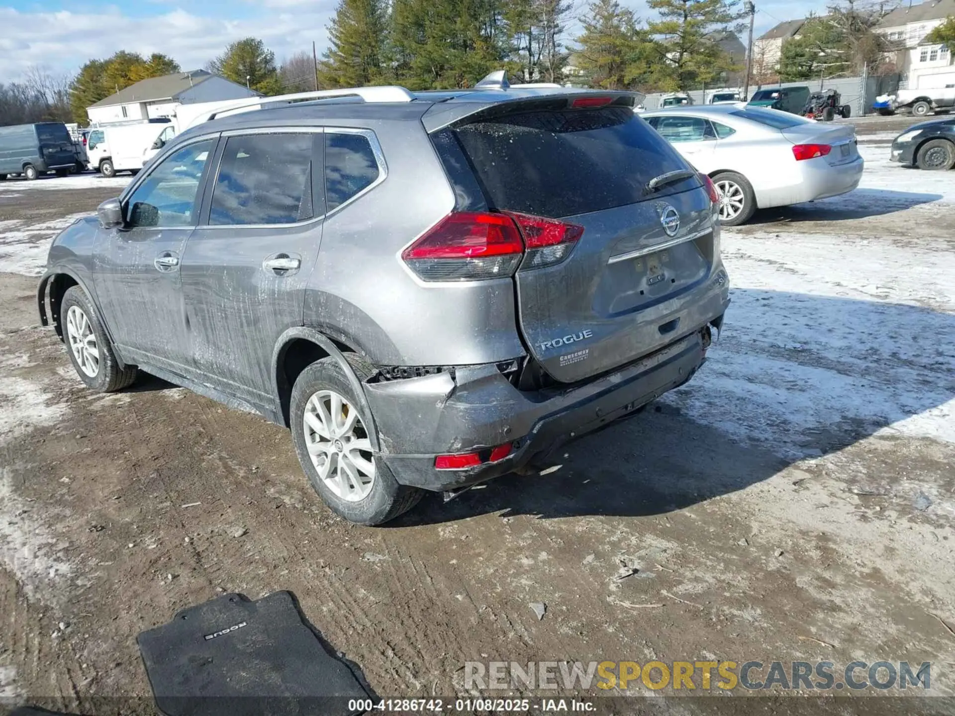 3 fotografías del automóvil dañado JN8AT2MV2LW120837 NISSAN ROGUE 2020