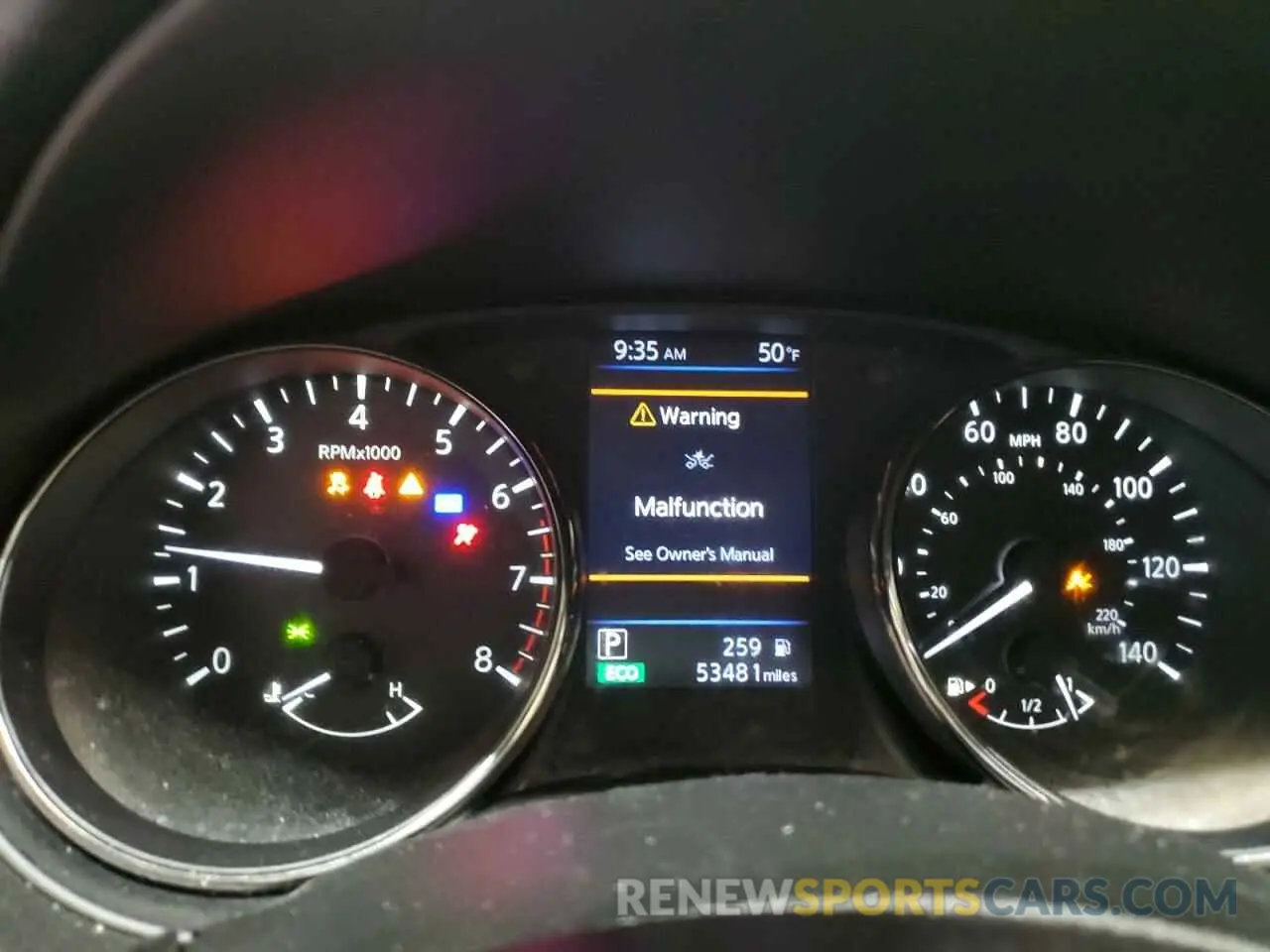 9 fotografías del automóvil dañado JN8AT2MV2LW136908 NISSAN ROGUE 2020