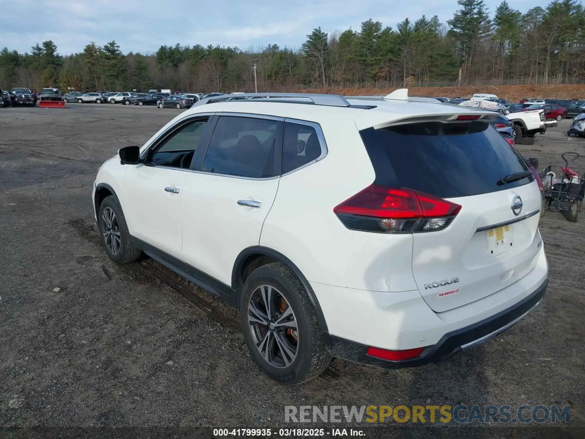 3 fotografías del automóvil dañado JN8AT2MV2LW138240 NISSAN ROGUE 2020