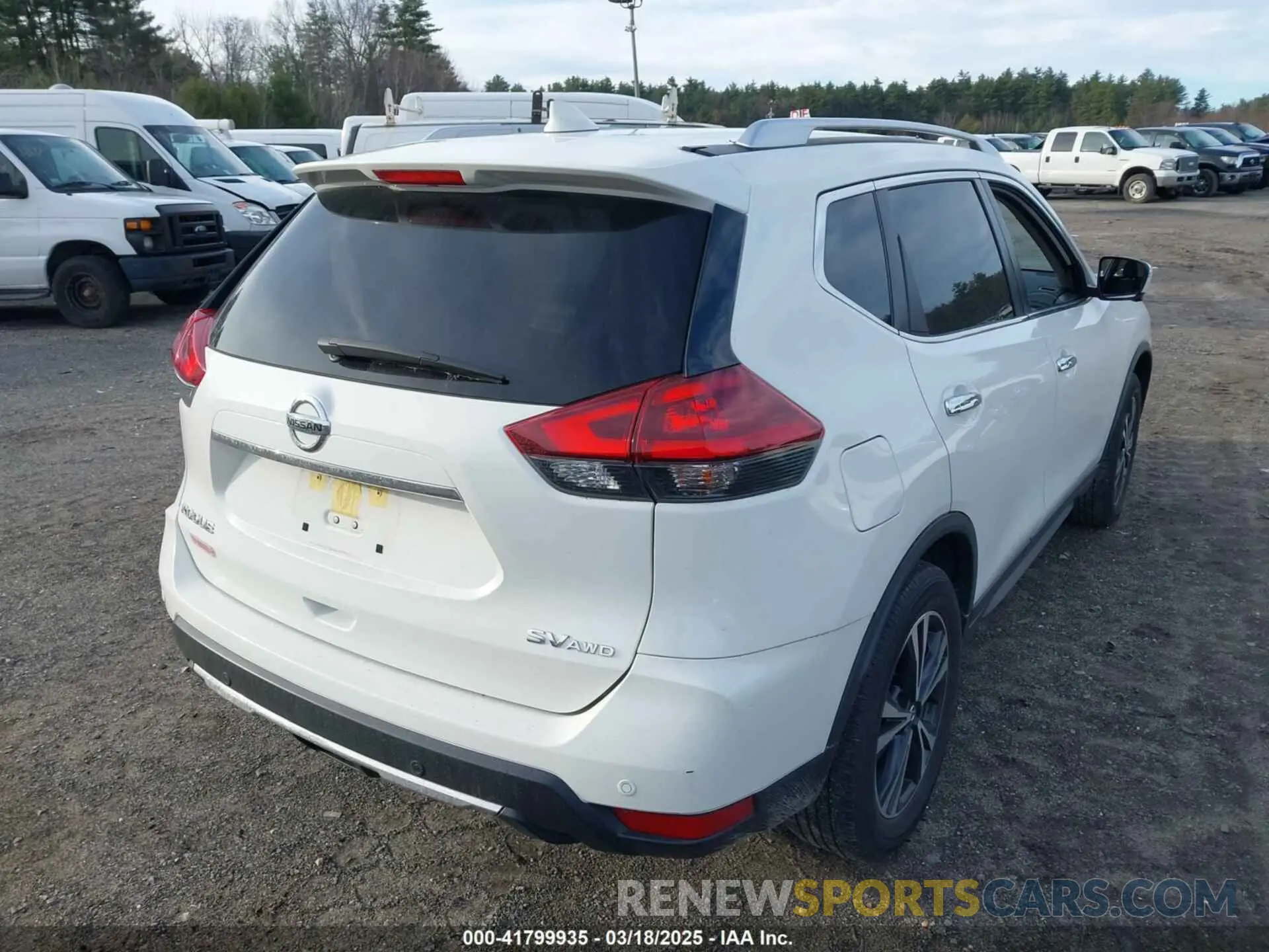 4 fotografías del automóvil dañado JN8AT2MV2LW138240 NISSAN ROGUE 2020