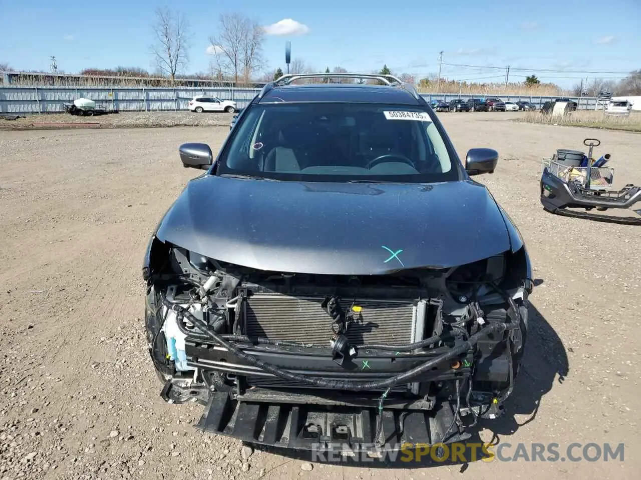 5 fotografías del automóvil dañado JN8AT2MV3LW103657 NISSAN ROGUE 2020