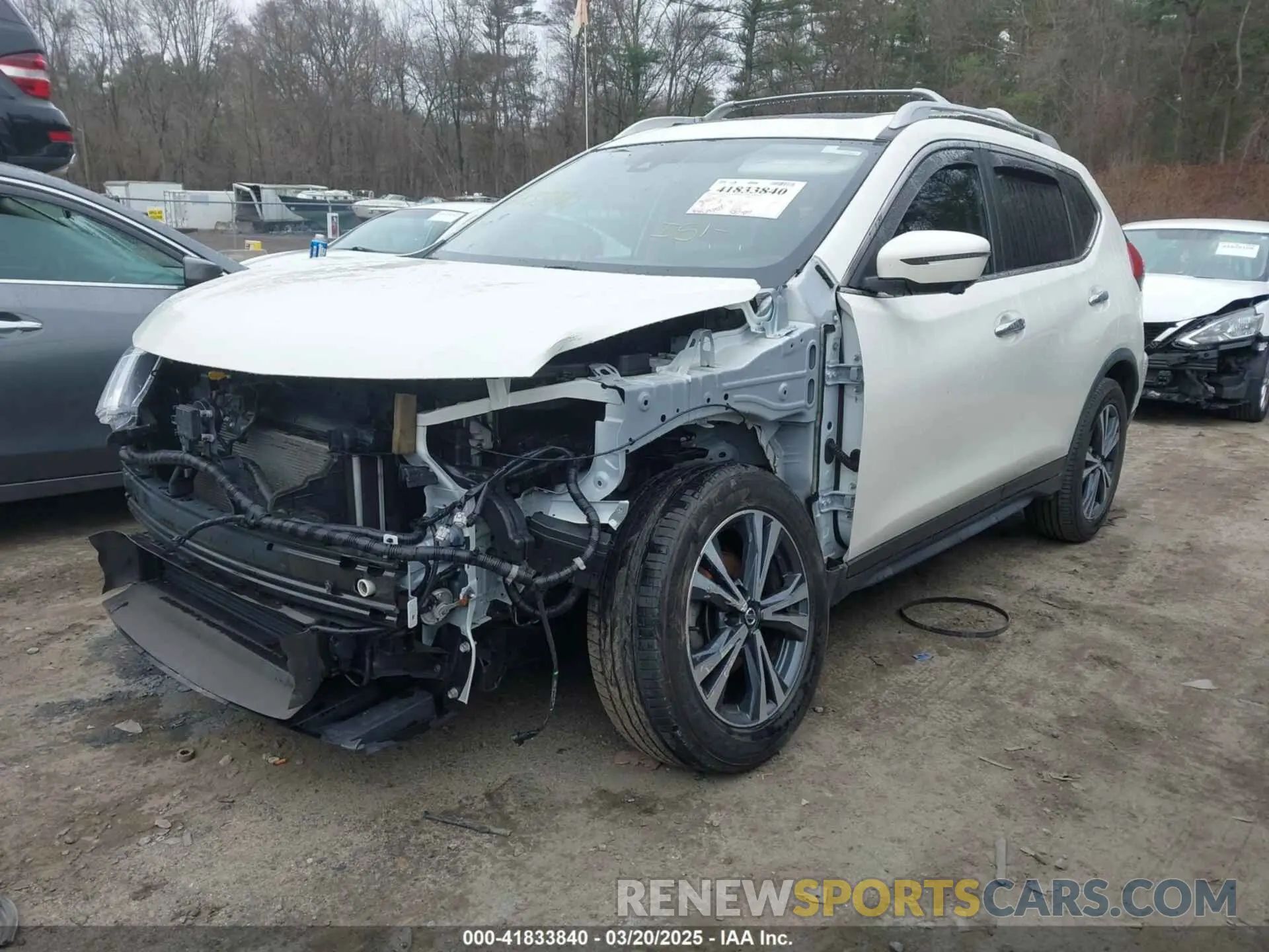 2 fotografías del automóvil dañado JN8AT2MV3LW106297 NISSAN ROGUE 2020