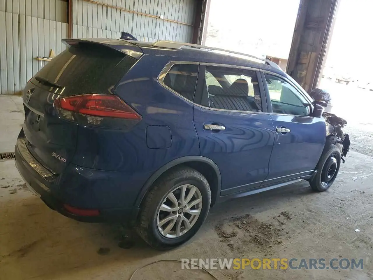 3 fotografías del automóvil dañado JN8AT2MV3LW113380 NISSAN ROGUE 2020