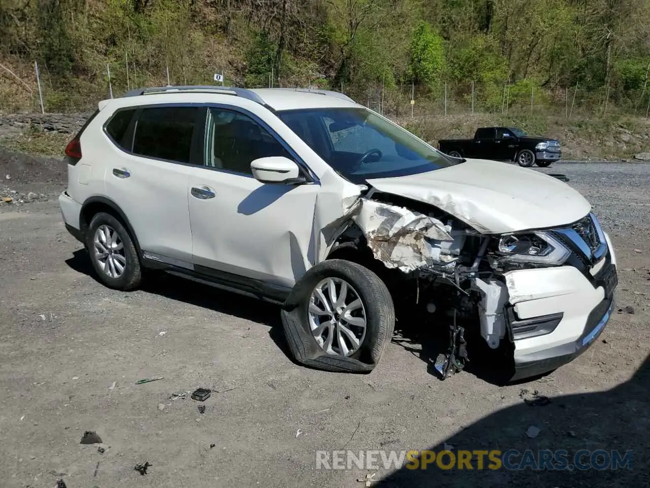 4 fotografías del automóvil dañado JN8AT2MV3LW114397 NISSAN ROGUE 2020