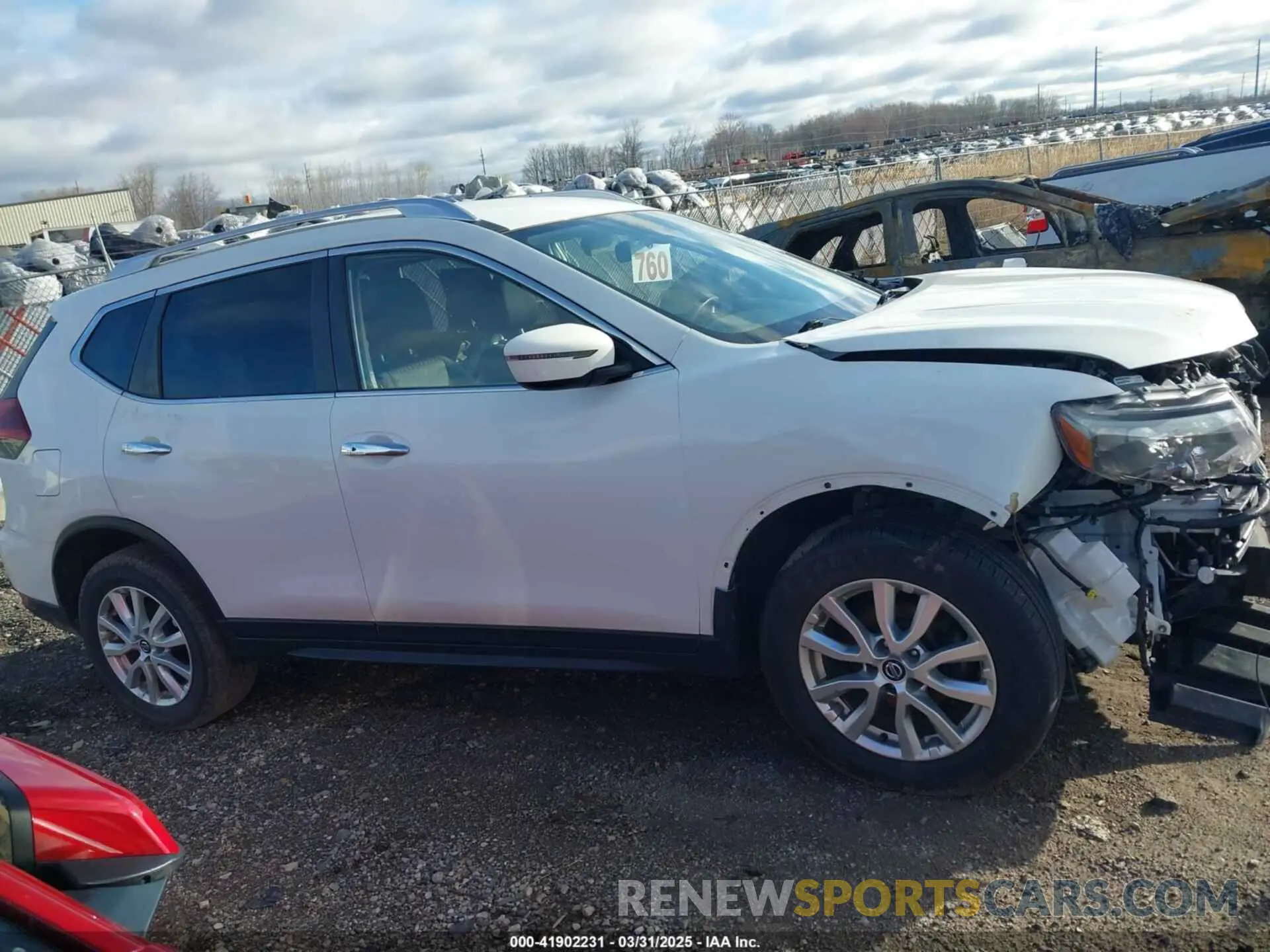 14 fotografías del automóvil dañado JN8AT2MV3LW138117 NISSAN ROGUE 2020