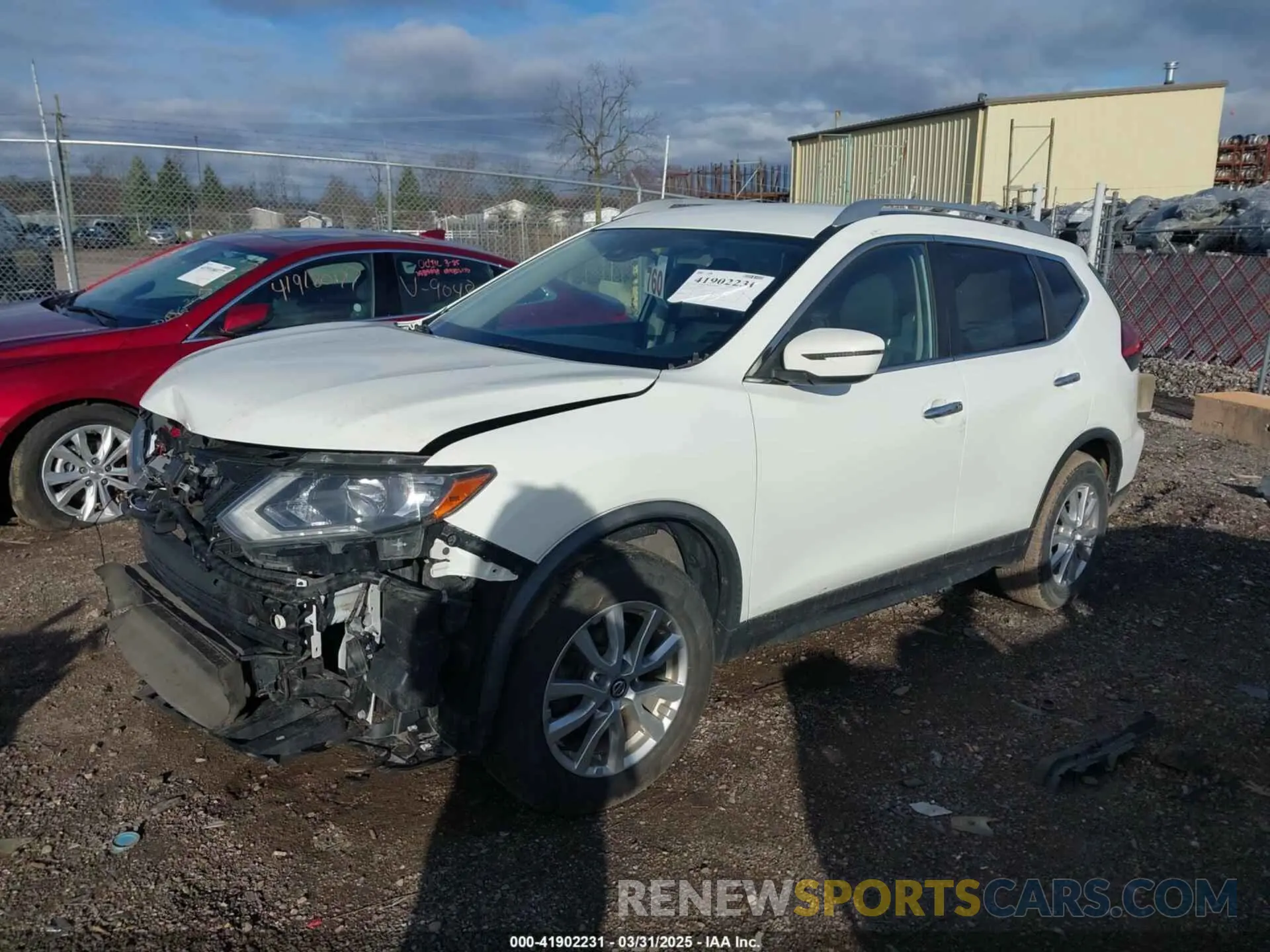 2 fotografías del automóvil dañado JN8AT2MV3LW138117 NISSAN ROGUE 2020