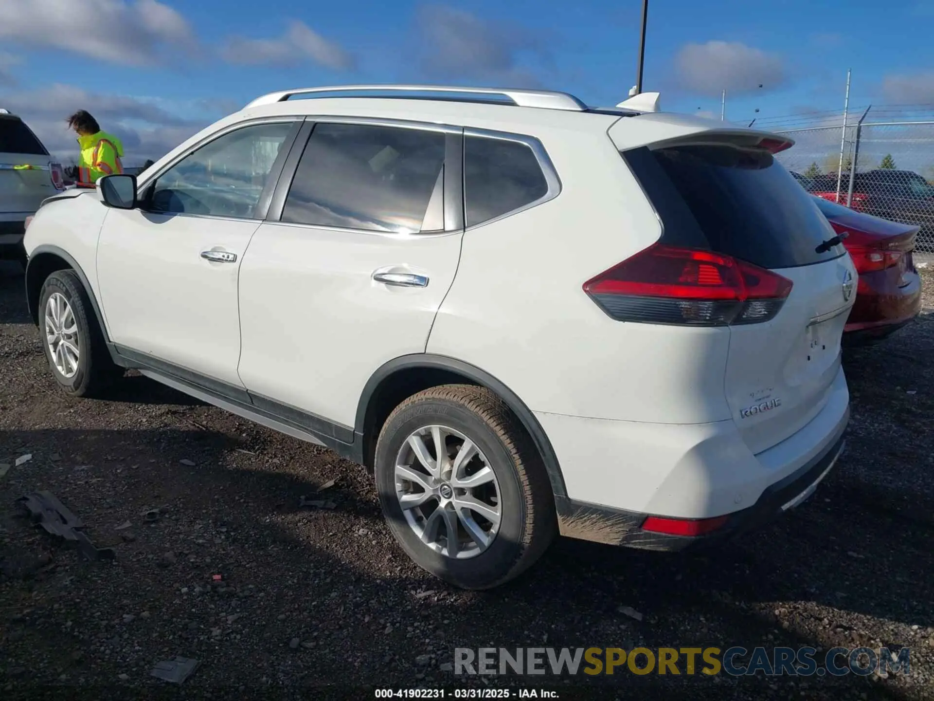 3 fotografías del automóvil dañado JN8AT2MV3LW138117 NISSAN ROGUE 2020