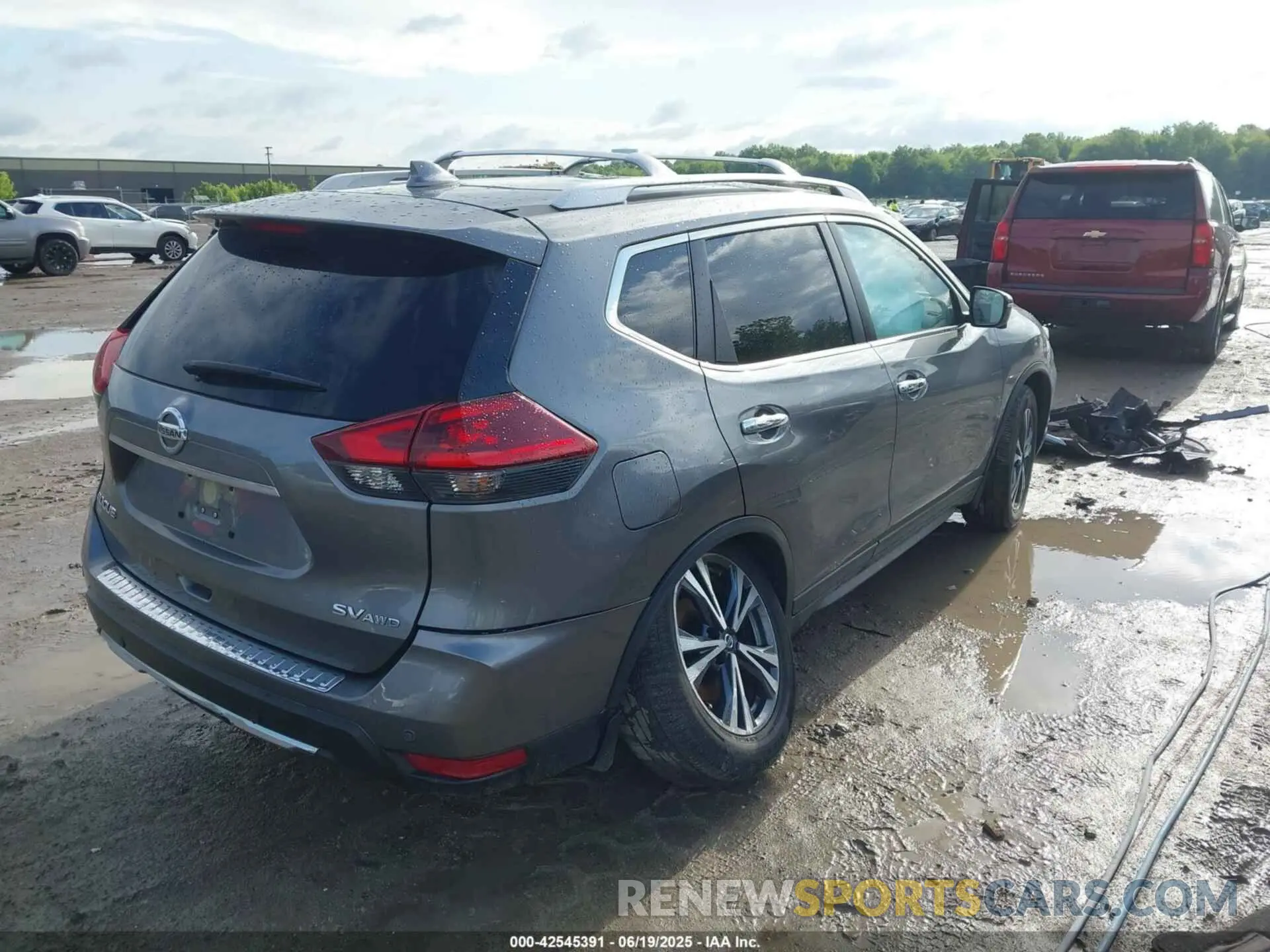 4 fotografías del automóvil dañado JN8AT2MV4LW102226 NISSAN ROGUE 2020