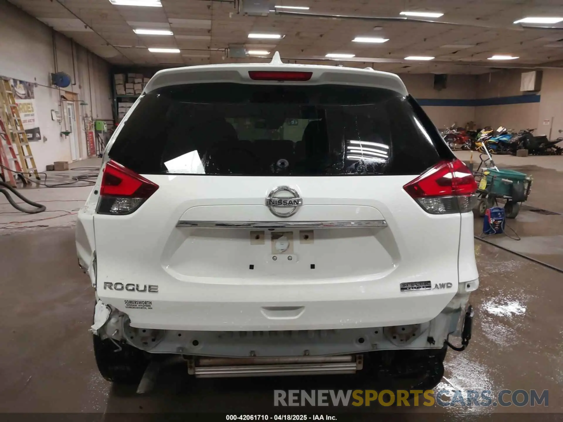 17 fotografías del automóvil dañado JN8AT2MV5LW103689 NISSAN ROGUE 2020