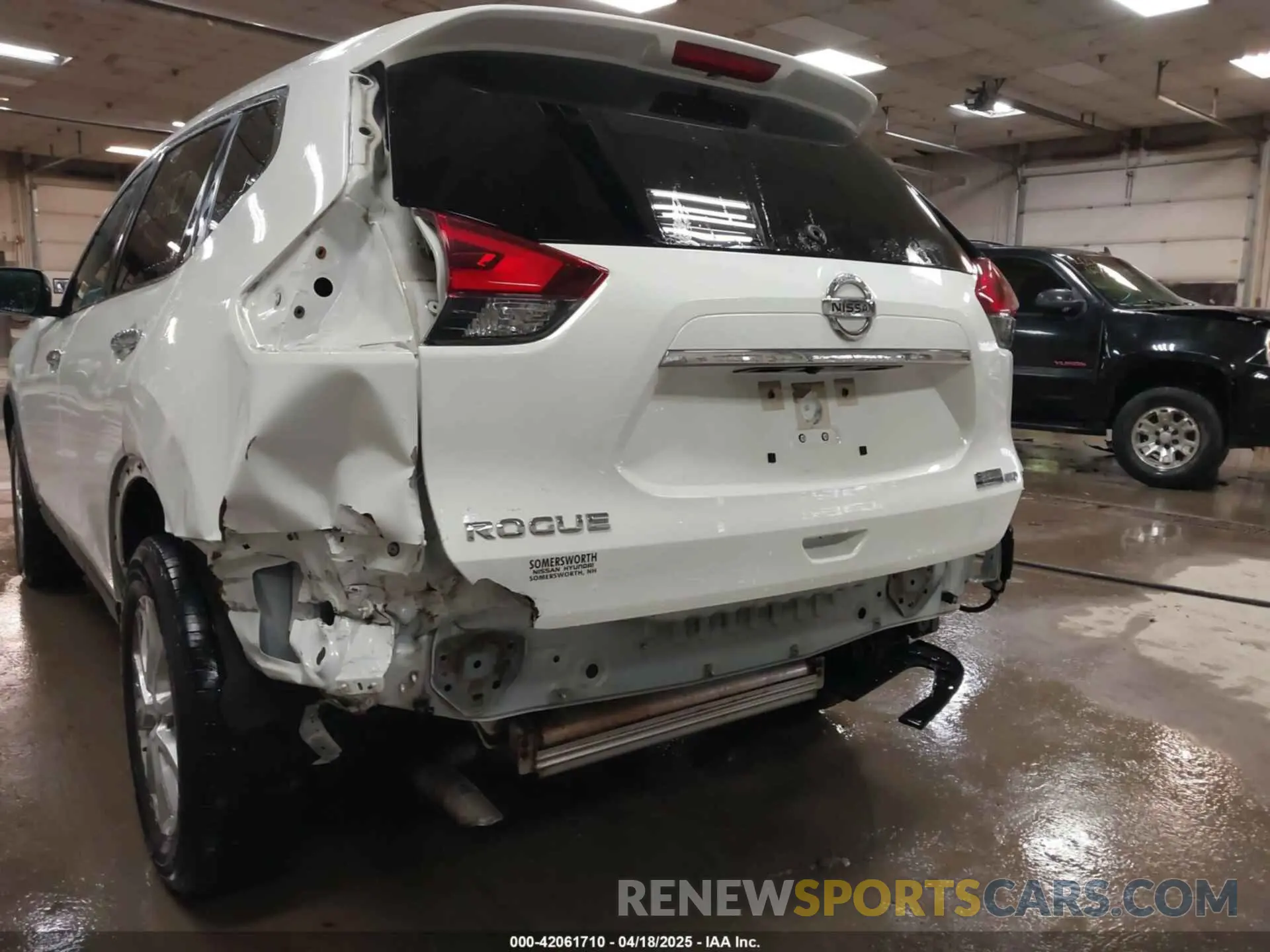 6 fotografías del automóvil dañado JN8AT2MV5LW103689 NISSAN ROGUE 2020