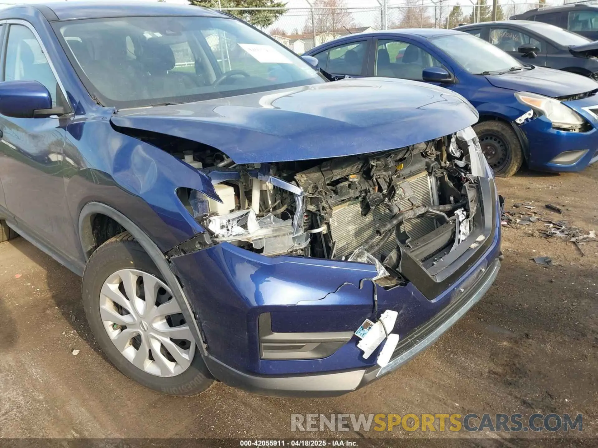 6 fotografías del automóvil dañado JN8AT2MV5LW106138 NISSAN ROGUE 2020