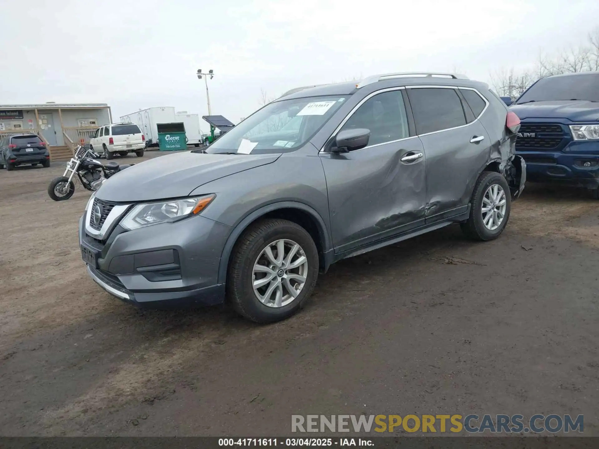2 fotografías del automóvil dañado JN8AT2MV5LW114286 NISSAN ROGUE 2020
