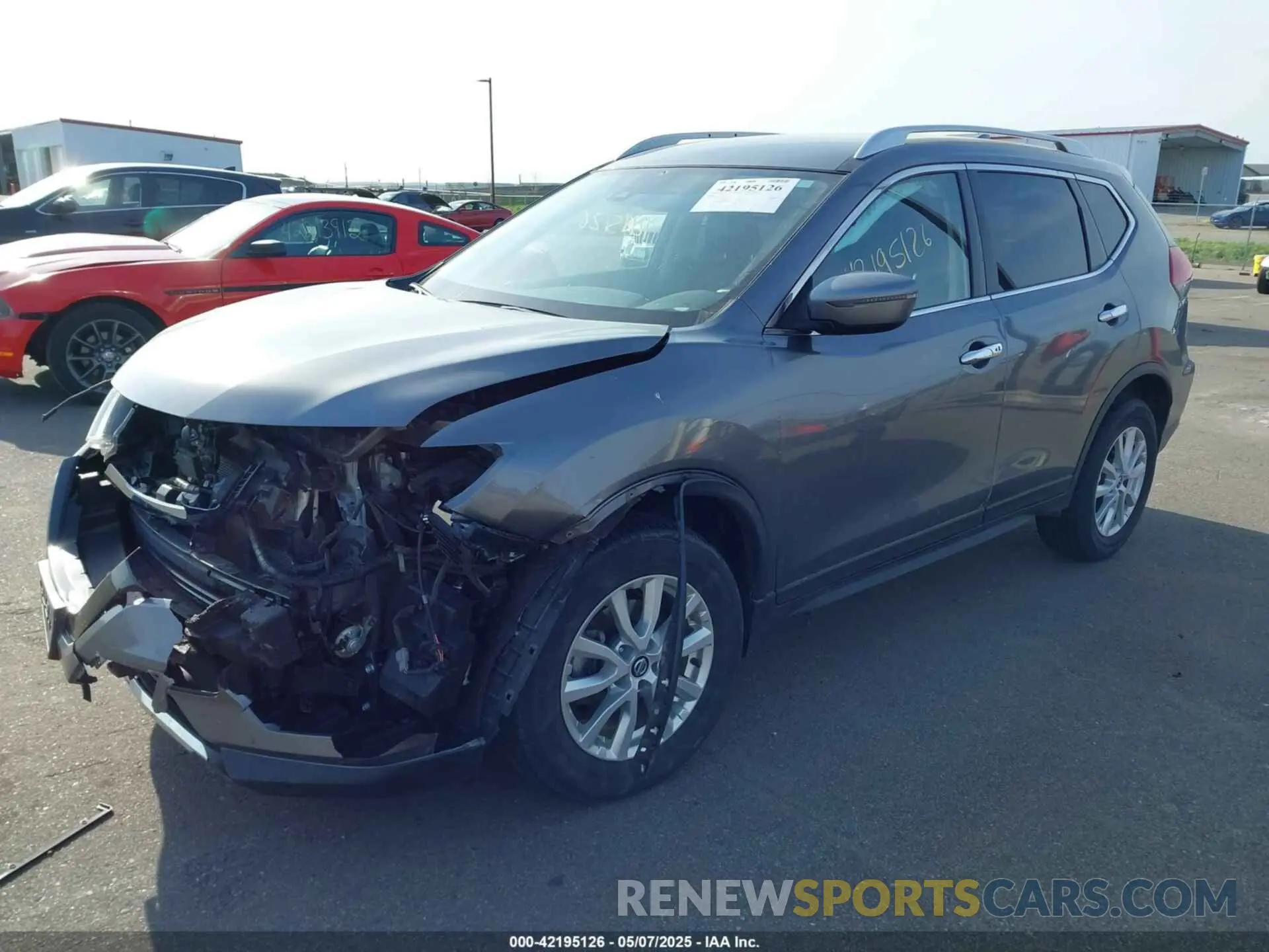 2 fotografías del automóvil dañado JN8AT2MV5LW122520 NISSAN ROGUE 2020
